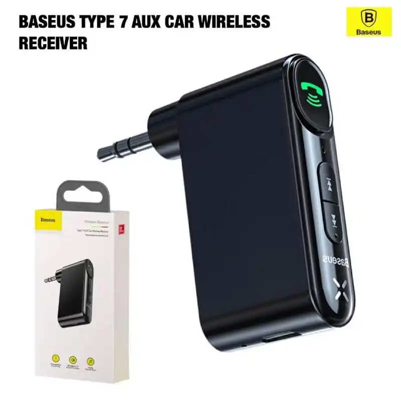 Baseus Wireless Receive Type-7 Aux Car Wireless Receiver