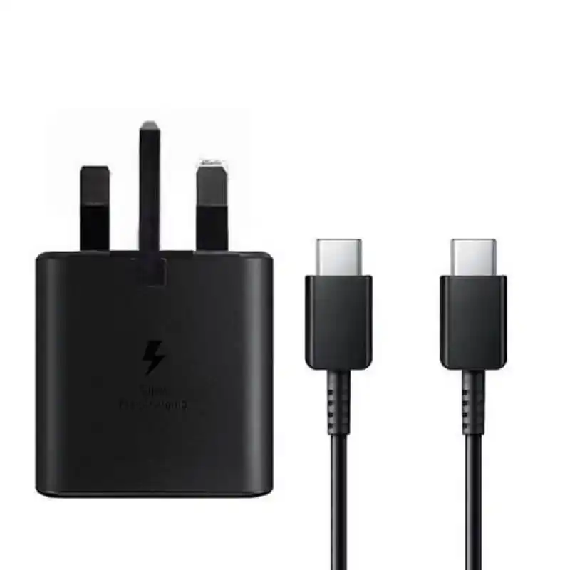 Samsung 25W PD Travel Adapter USB-C to USB-C Cable