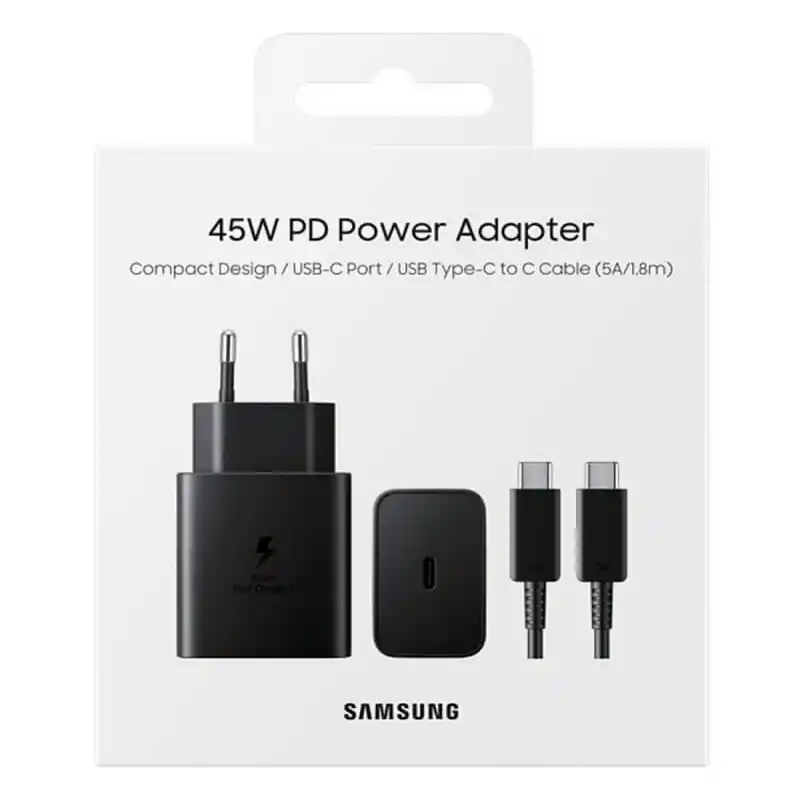 Samsung 45W USB-C Super Fast Charging Adapter With Type C Cable