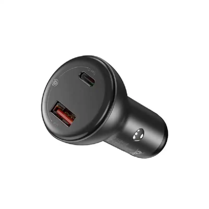 Baseus Digital Display PPS Dual Quick Charging Car Charger 45W