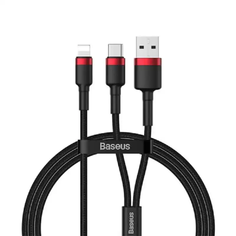 Baseus Cafule USB+Type C 2 in 1 PD Cable 1.2M
