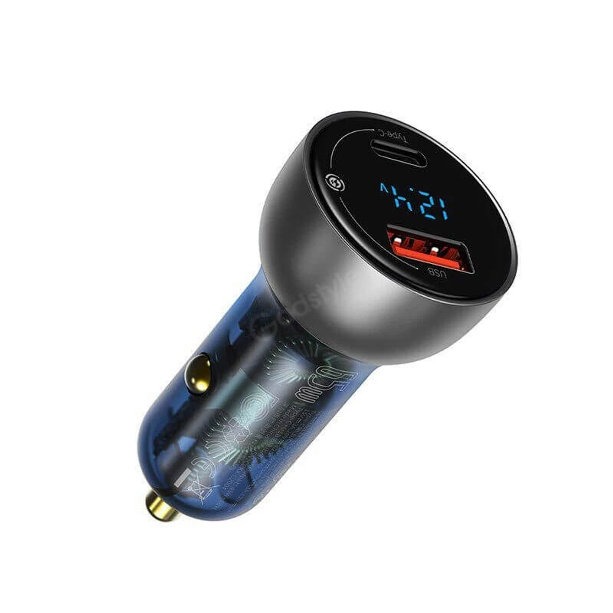 Baseus Particular Digital Display QC+PPS Dual Quick Charger Car Charger 65W