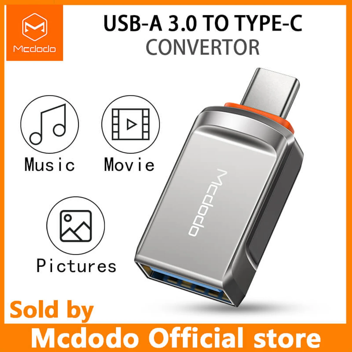 Mcdodo OTG Data Adapter USB-A 3.0 To Lightning