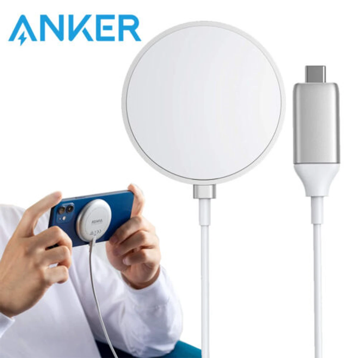 Anker Power Wave Magnetic Wireless Charger (A2560)