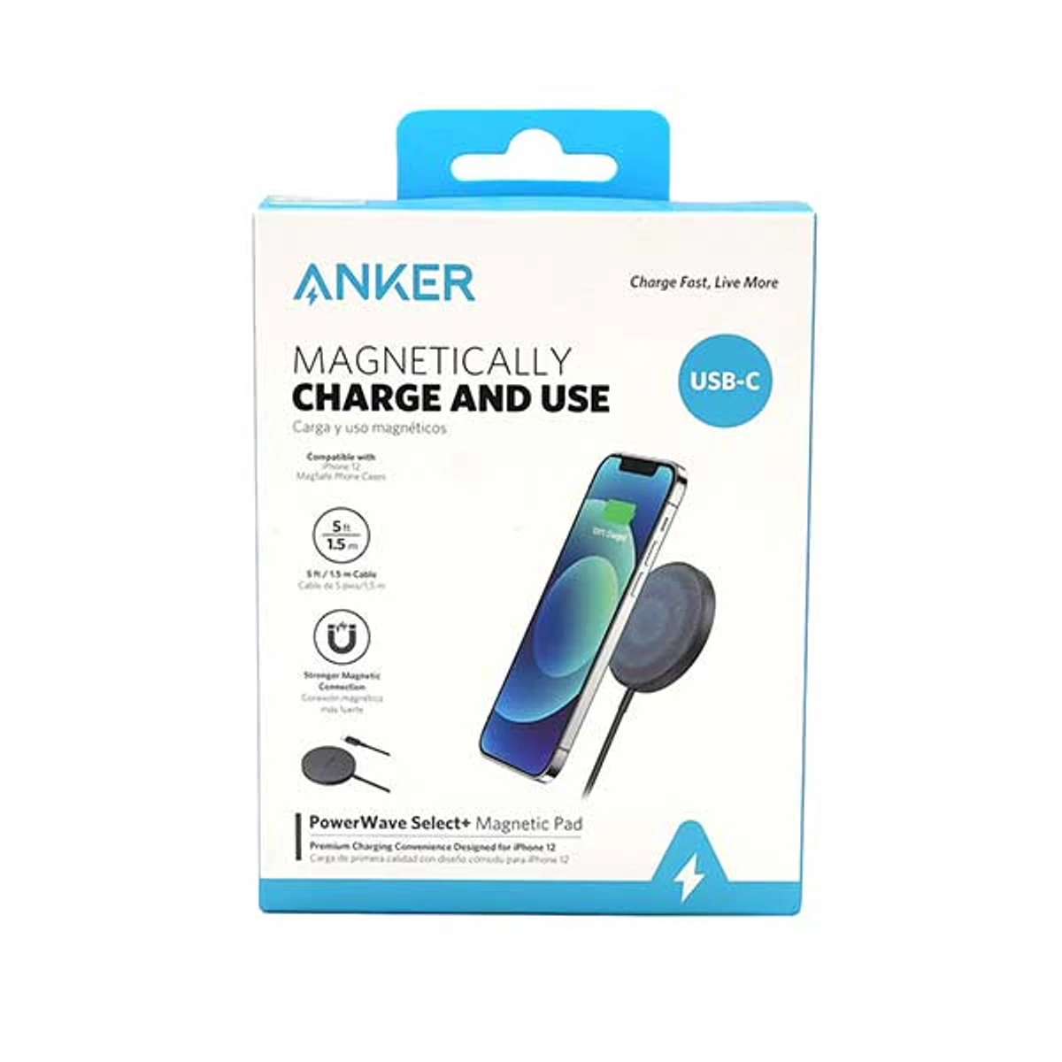 Anker Power Wave Magnetic Wireless Charger (A2560)