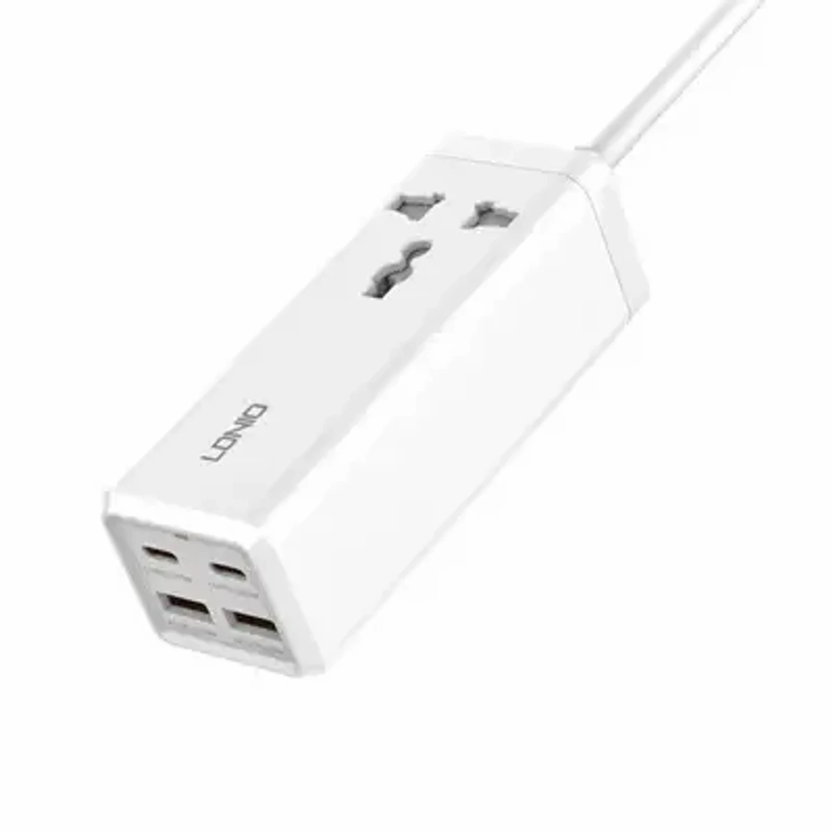 LDNIO 65W USB C Charger 4 Ports USB Outlet Desktop Power Strip For Laptop/Macbook/Ipad/Camera/Cell Phone Fast Charge Charger