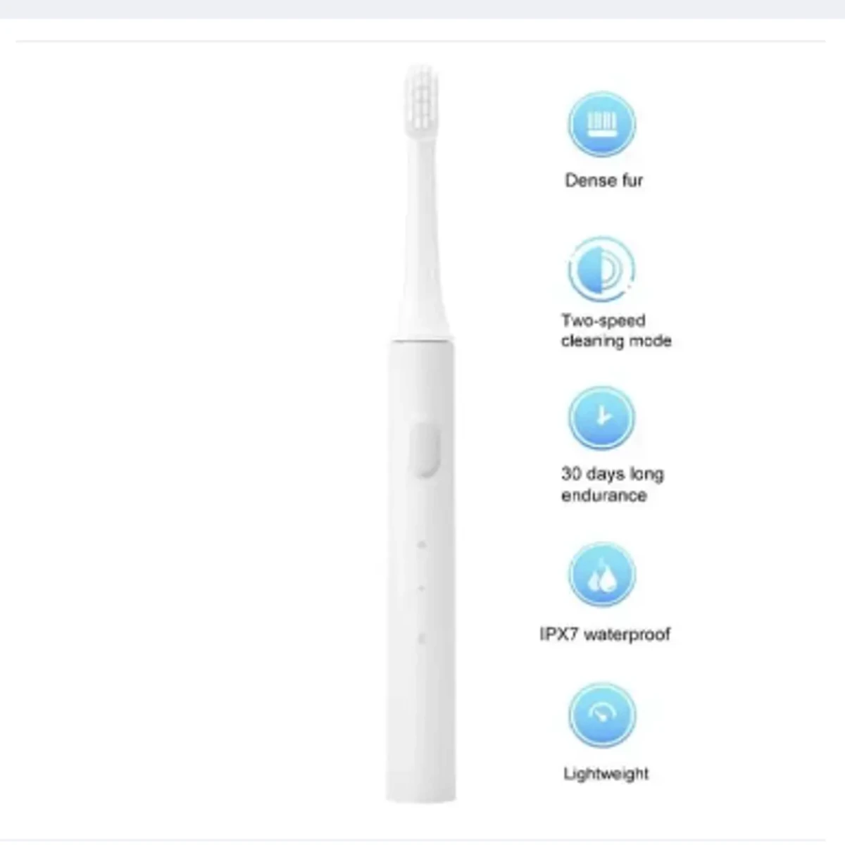 Xiaomi Mijia T100 Sonic Electric Toothbrush Smart Electric Toothbrush USB Charging IPX7 Waterproof Multiple Colors Available